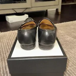 Gucci | Shoes | Gucci Loafers With Signature Buckle Detail  display picture 2